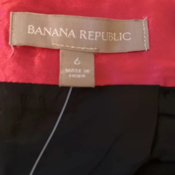 Banana Republic Tweed Metallic Ruffled Gray Skirt - Picture 5 of 6